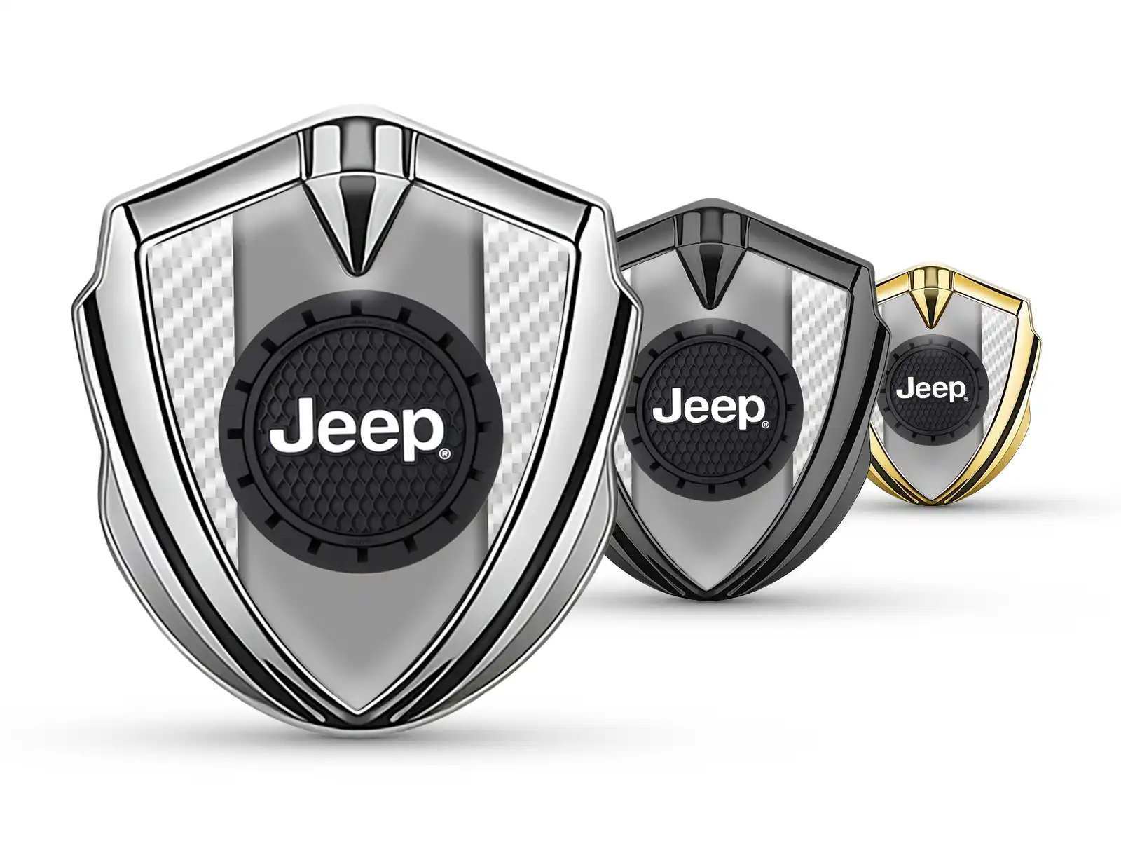 Jeep Abzeichen Selbstklebend Tuning Stil Glänzend Top